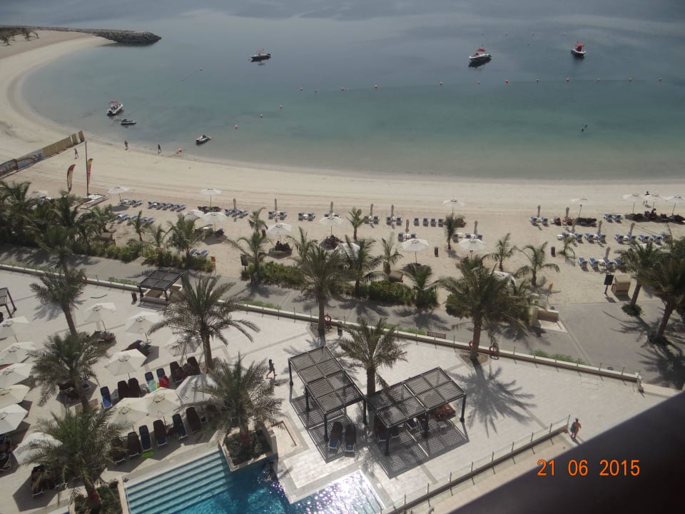 Bilck aus dem Zimmer  rechte Seize-7 Stock DoubleTree by Hilton Resort & Spa Marjan Island