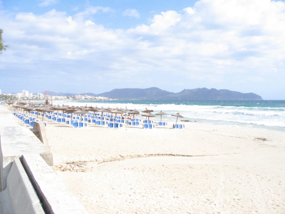 Strandabschnitt südl. Teil Cala Millor Hipotels Bahia Grande