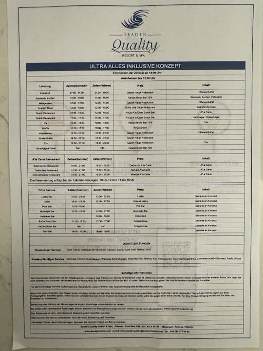 Gastro Seaden Quality Resort & Spa