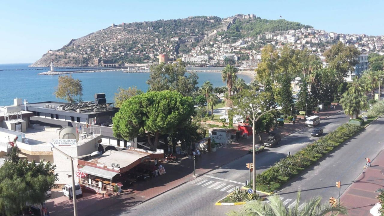 Ausblick vom Speiseraum Büyük Hotel