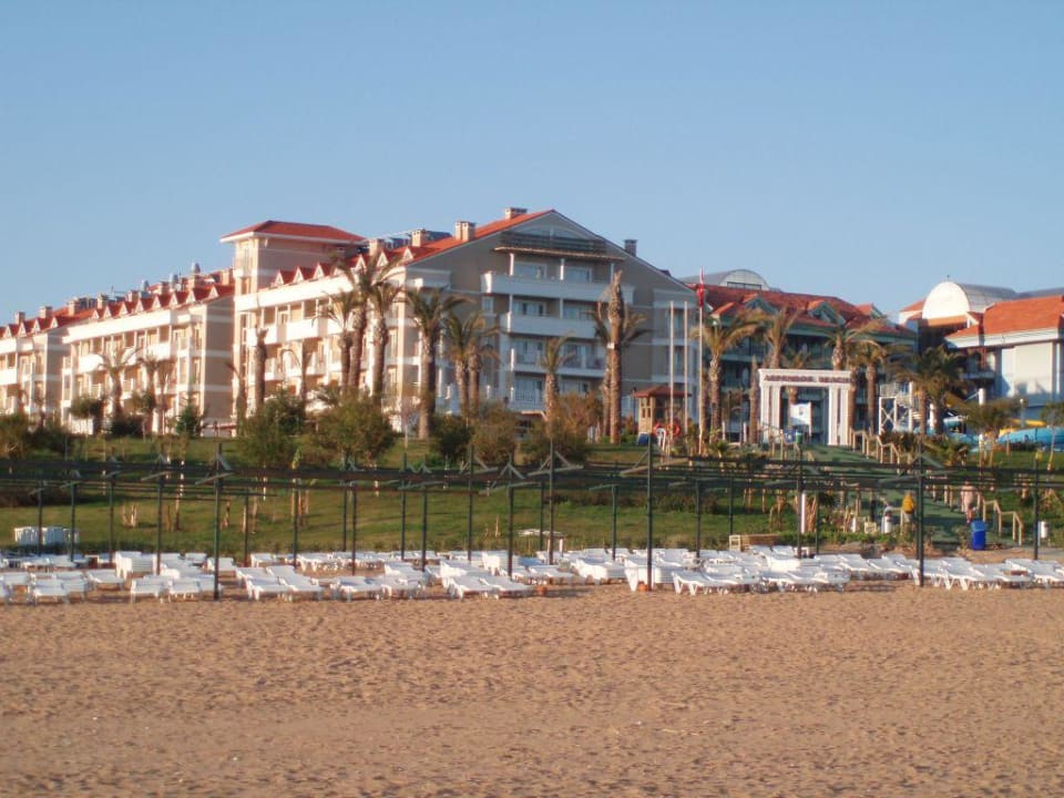 Hotelansicht vom Strand Trendy Aspendos Beach Hotel