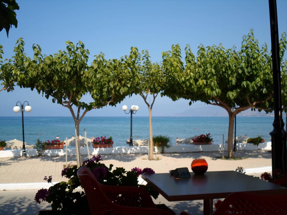 Restaurant und Strandaussicht Hotel Corissia Princess