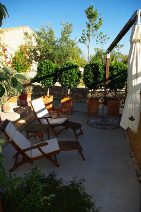 Unsere Terrasse Hotel Ses Cases de Fetget