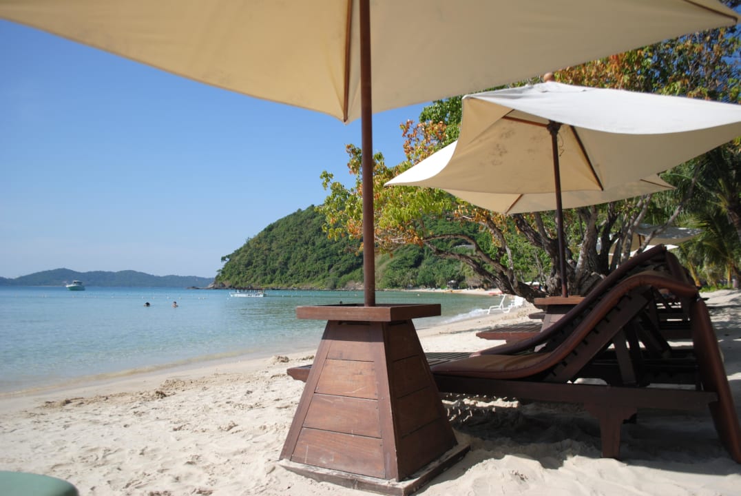 Strandliegen Le Vimarn Cottages & Spa