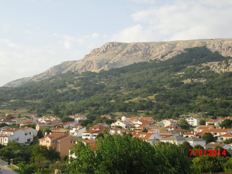 Blick vom Balkon Sunny Baška Hotel by Valamar (Corinthia)