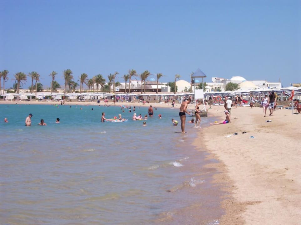 Der Strand vom Dana Beach Pickalbatros Dana Beach Resort - Hurghada