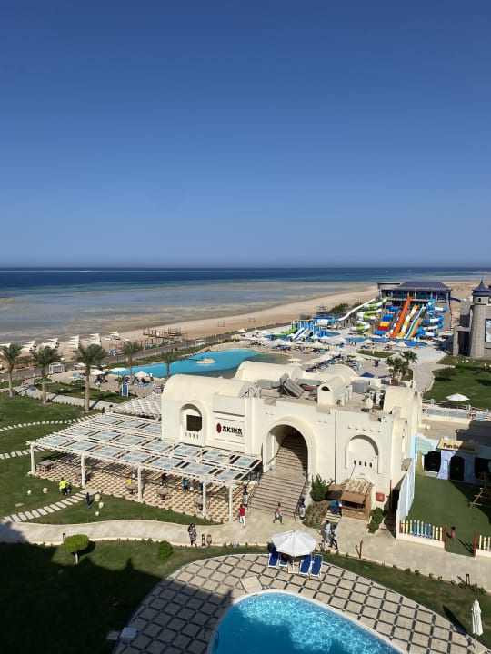 Ausblick Gravity Hotel & Aquapark Sahl Hasheesh