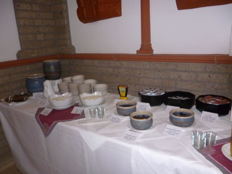 Frühstücksbüffet Hotel Klostermühle