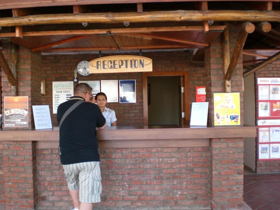 Rezeption Ephesia Holiday Beach Club