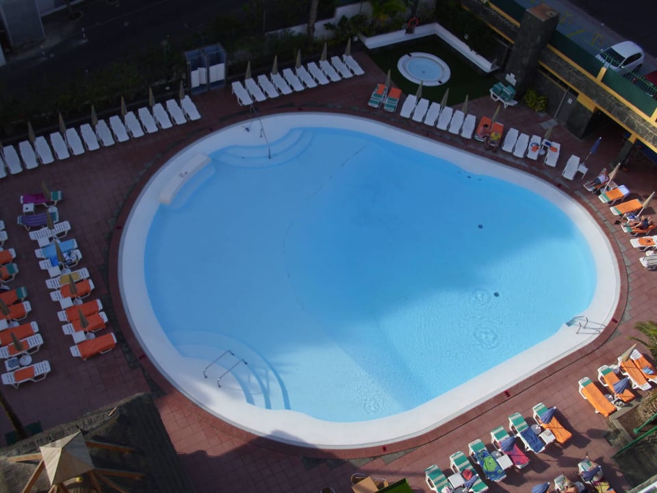 Blick vom Balkon allsun Hotel Lucana