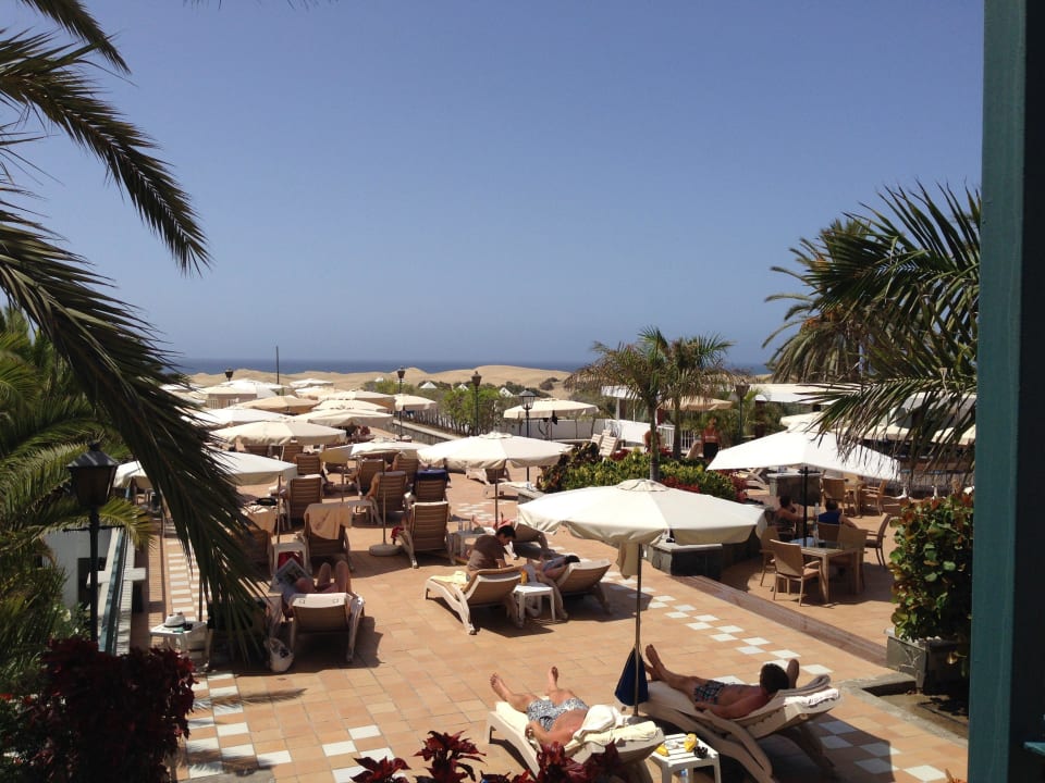 Blick zu den Dünen Hotel Riu Palace Maspalomas Adults Only