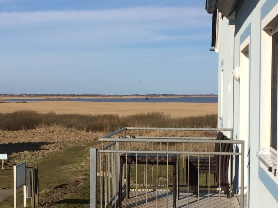 Ausblick von unserem Balkon TUI BLUE Sylt
