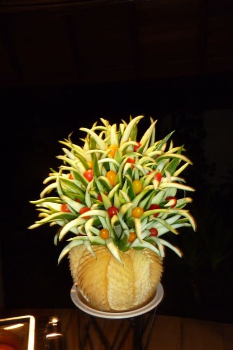 Gesteck Buffet Kuramathi Maldives