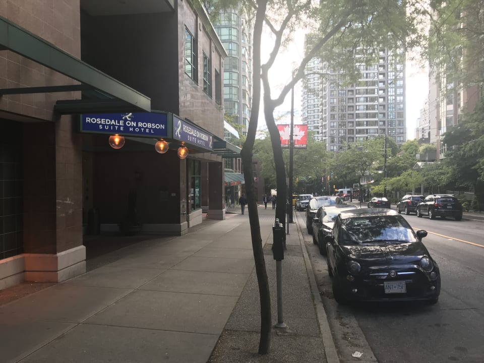 Außenansicht Hotel Rosedale on Robson