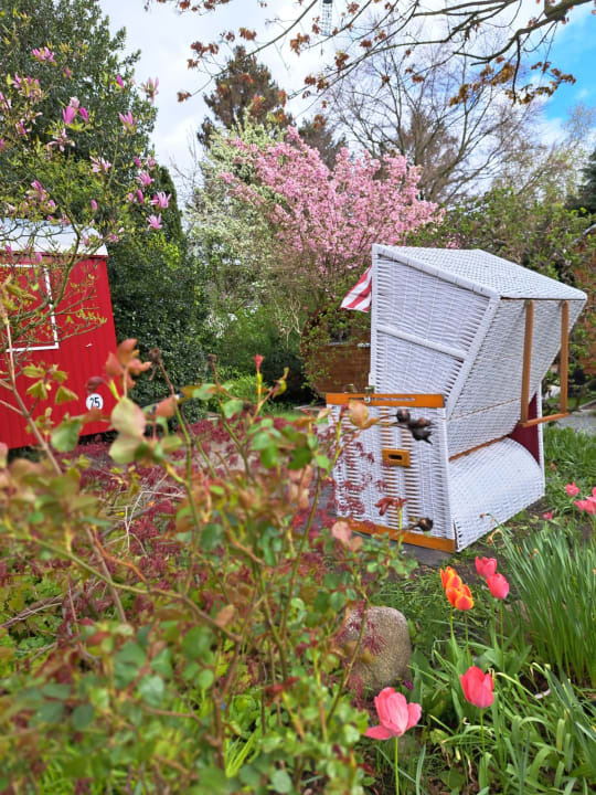 Gartenanlage Hotel Columbus & Columbus Glamping