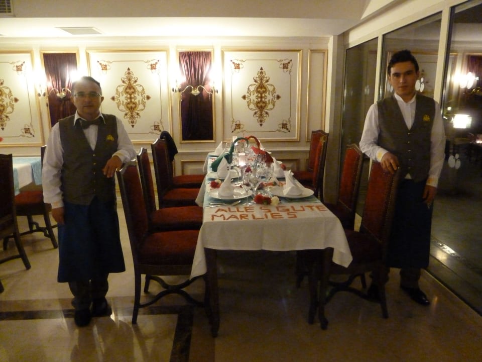 Geburtstags-Tischschmuck Diamond Excellence Resort & Spa