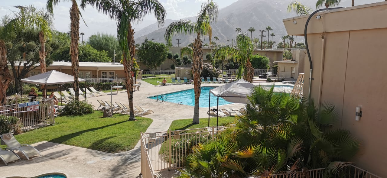 Ausblick Hotel Days Inn Palm Springs