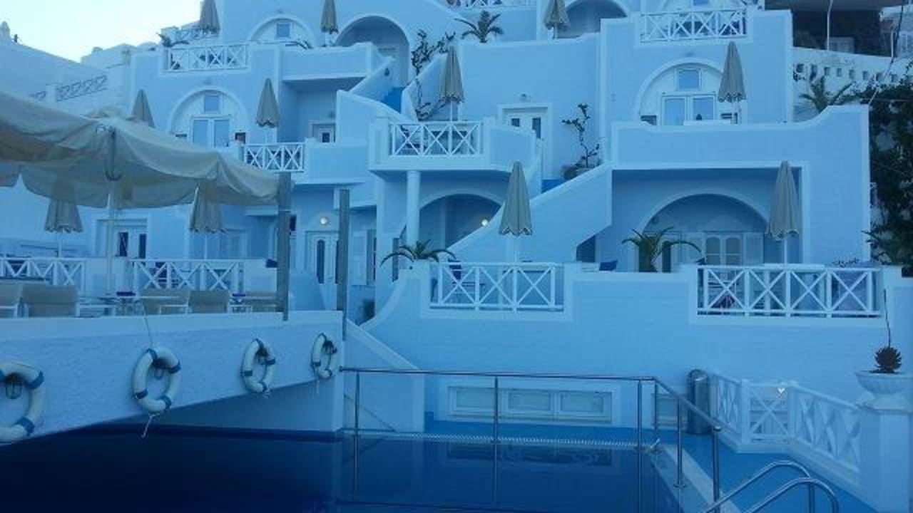 Am Pool Kafieris Blue Apartments