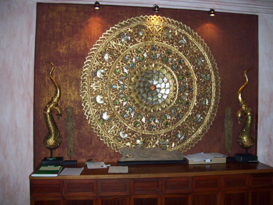 Empfangsbereich The Andamania Beach Resort & Spa