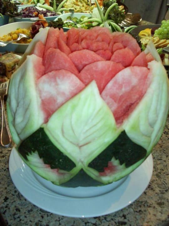 Kunst von den Köchen Ghazala Beach