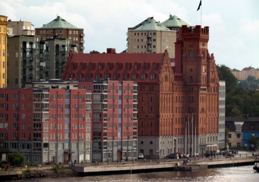 View from ship Hotel Elite Marina Tower