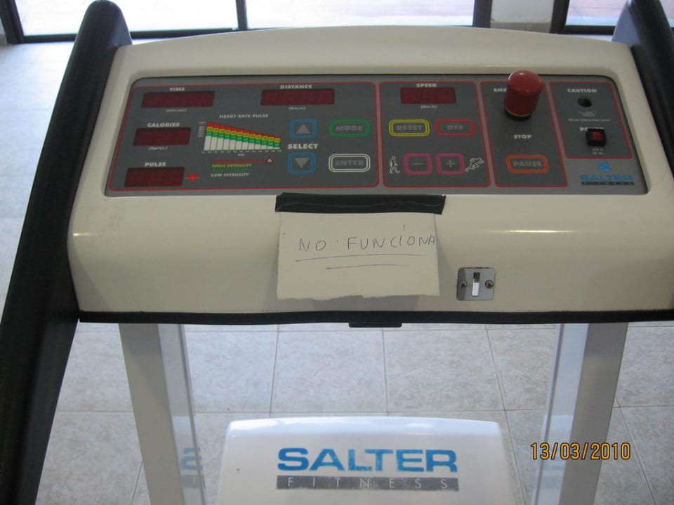 Fitnessraum Hotel Costa Calero