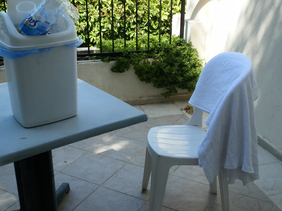 Balkon mit einem Stuhl Riva Bodrum Resort