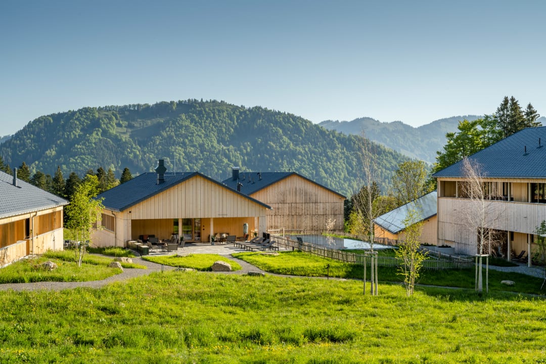 Außenansicht Fuchsegg Eco Lodge