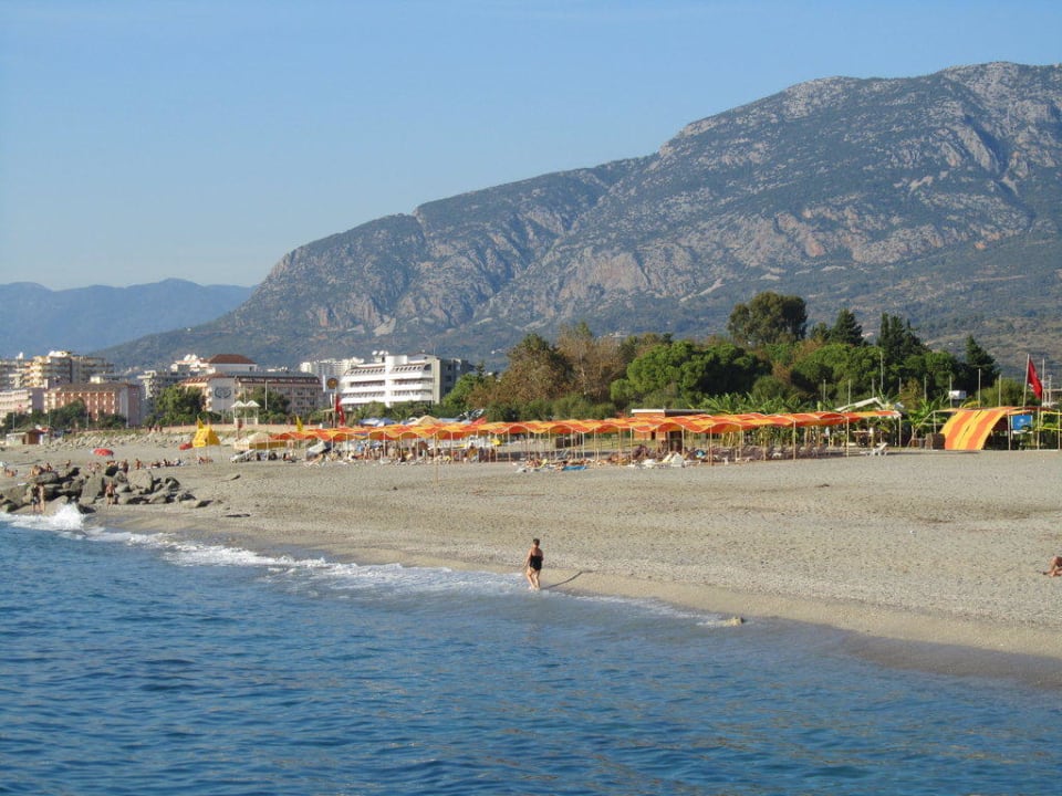 Strand aufs Gebirge Kırbıyık Resort Hotel - Alanya