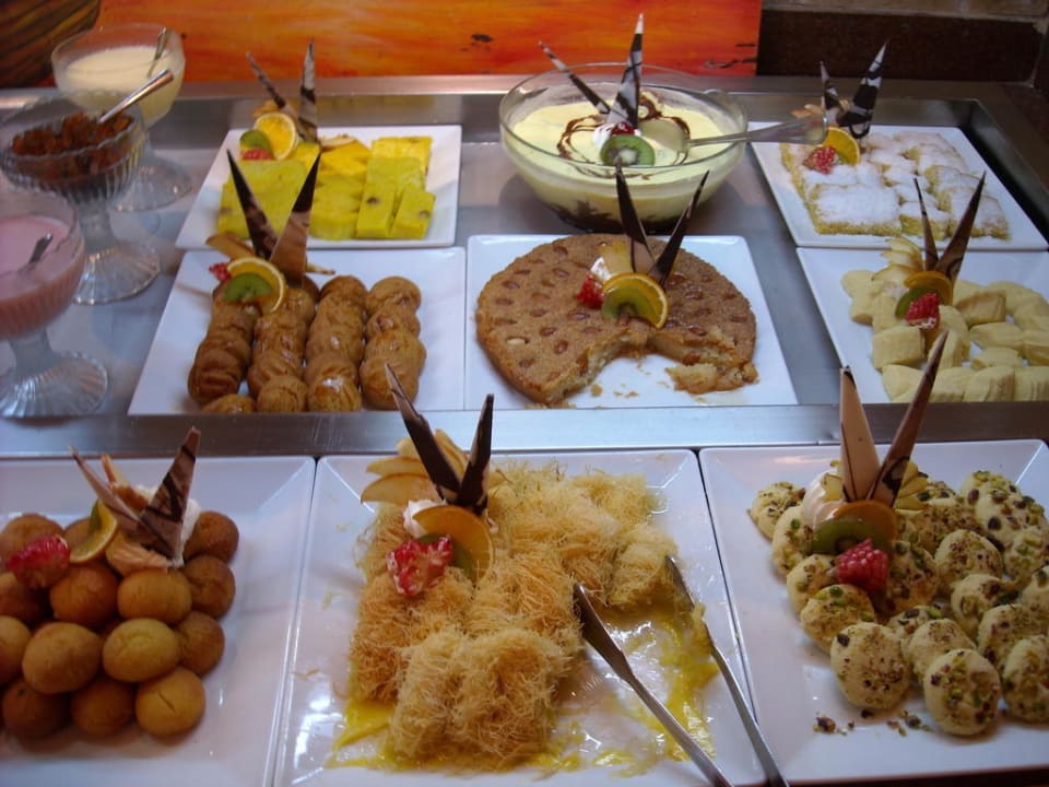 Kuchen/Nachspeisenbuffet Pickalbatros Alf Leila Wa Leila Resort - Neverland Hurghada