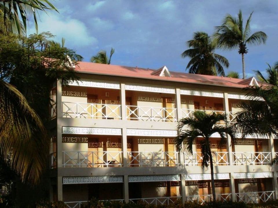 Eines der Wohnblocks Vista Sol Punta Cana