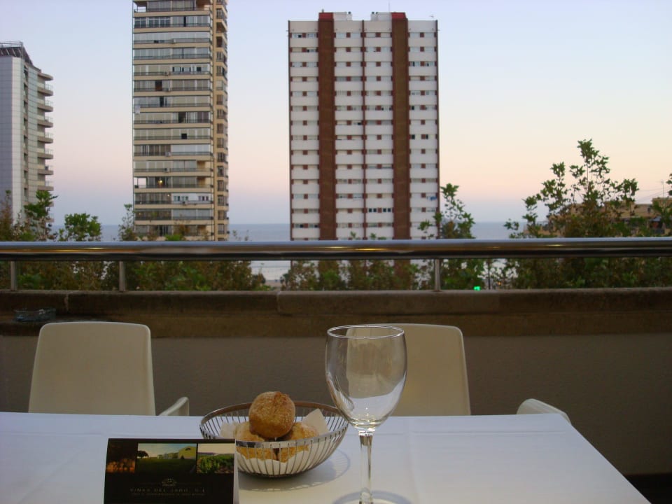 Ausblick vom Speisesaal *so lässt sichs essen* The Agir Springs Hotel by MedPlaya