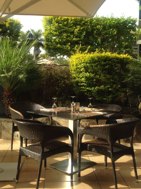 Tisch zum Abendessen eingedeckt! allsun Hotel Esplendido