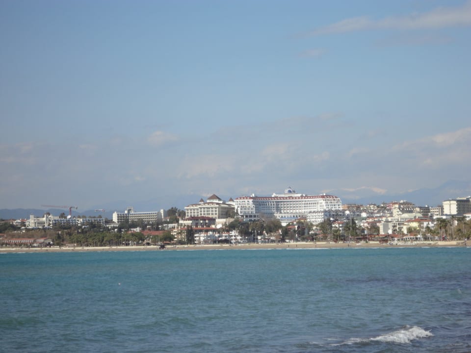 Blick von Side auf Hotel Side Prenses Resort & Spa