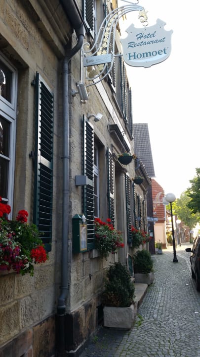 Außenansicht Restaurant Hotel Homoet