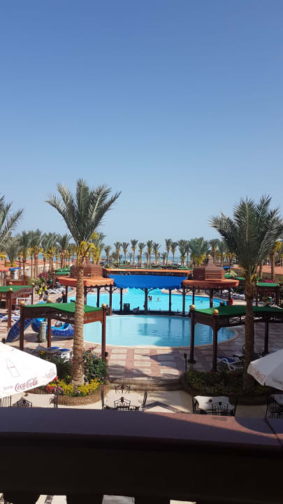 Blick von der Lobbybar  Riviera Aqua Park Resort