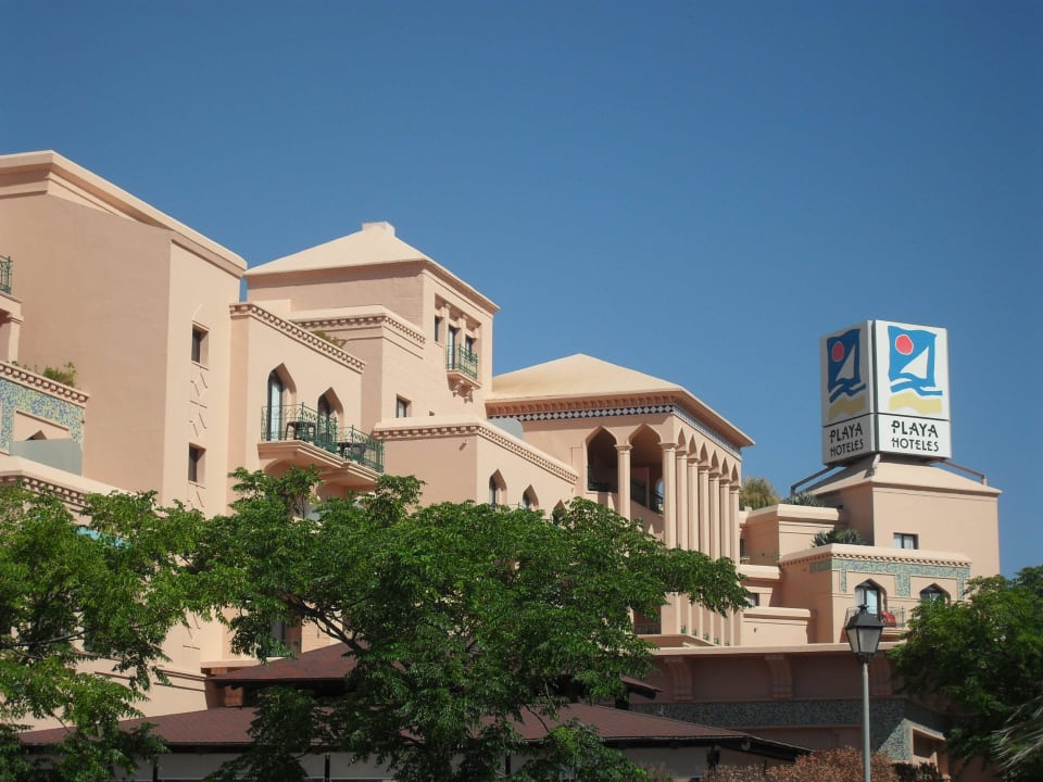 Das Playacanela von außen Playacanela Hotel