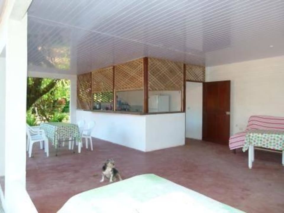 Aufenthaltsbereich/Küche Aracari Garden Hostel