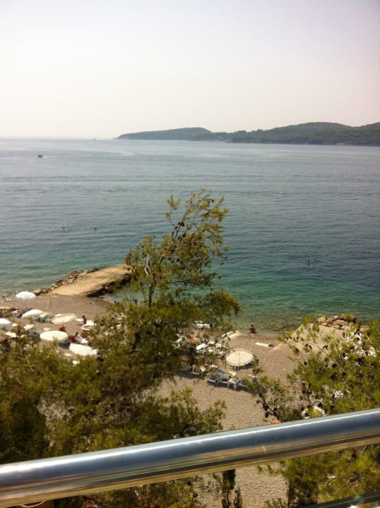 Blick zum Strand Sun Gardens Dubrovnik
