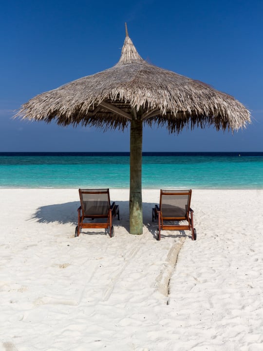 Strandimpressionen Veligandu Maldives Resort Island
