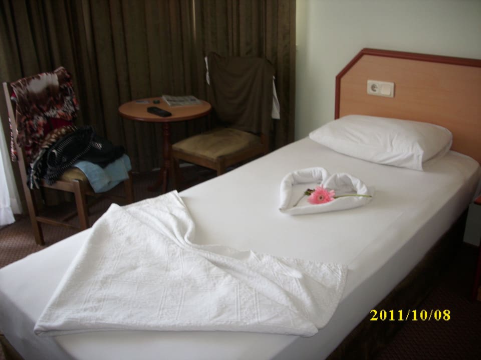 So schön können Betten gemacht werden Hotel Kleopatra Dreams Beach