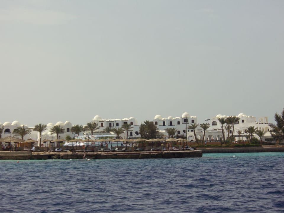 Einfahrt in den Hafen Arabella Azur Resort