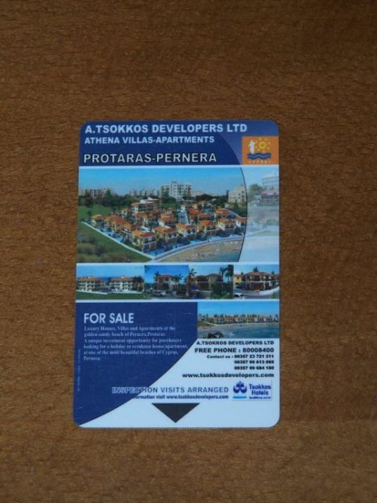 Zimmerkarte Nelia Sea Breeze