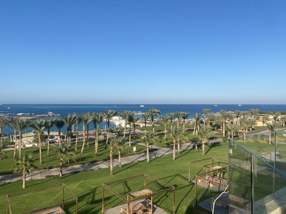 Ausblick Hilton Hurghada Plaza