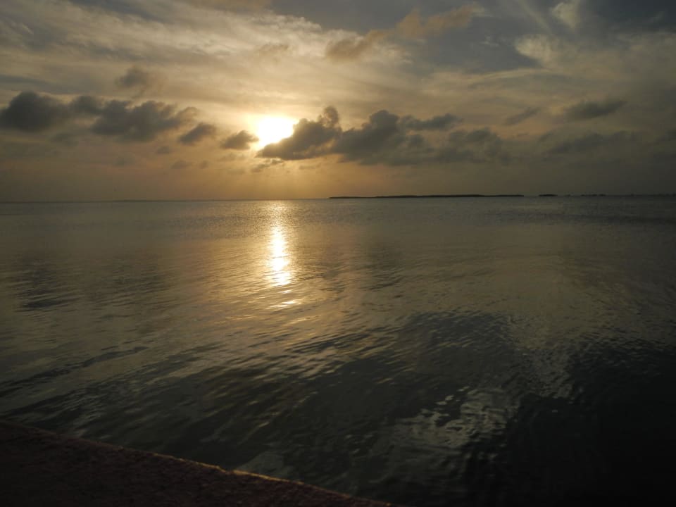 Sonnenuntergang am Hotelstrand Hotel Hilton Key Largo Grande Resort