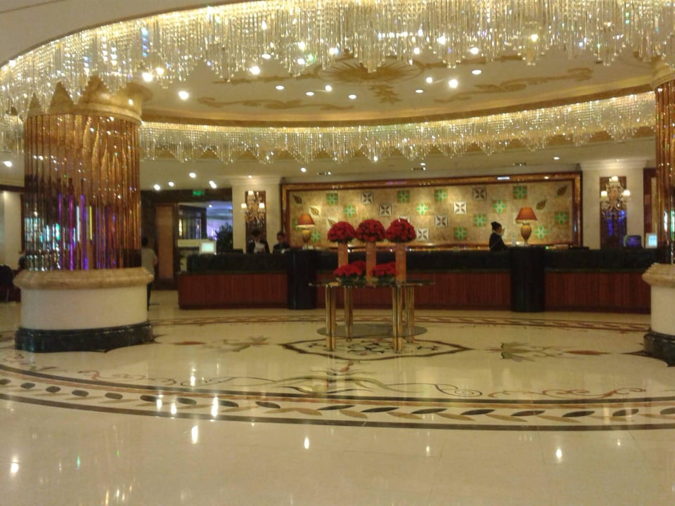 Rezeption  Hotel Windsor Plaza