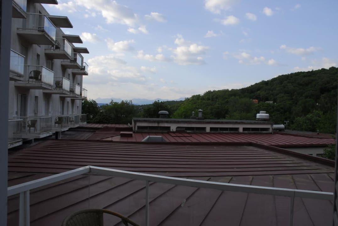 Ausblick vom Balkon Hotel Omišalj - Adriatic