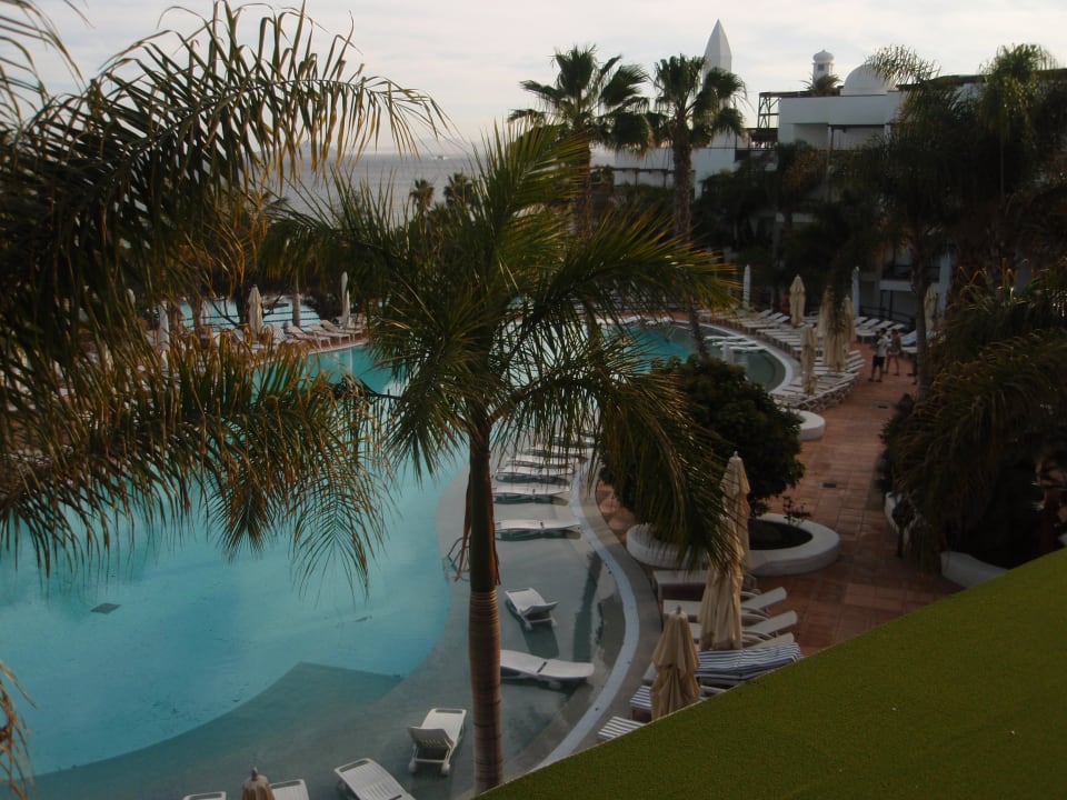 Aussicht von unserem Balkon Princesa Yaiza Suite Hotel Resort