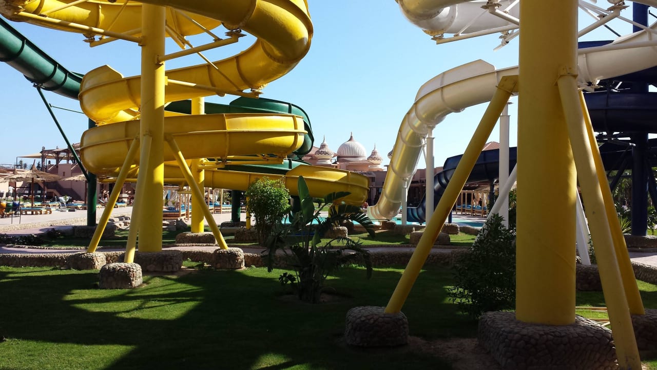 Unter den Rutschen Pickalbatros Aqua Park Resort - Hurghada