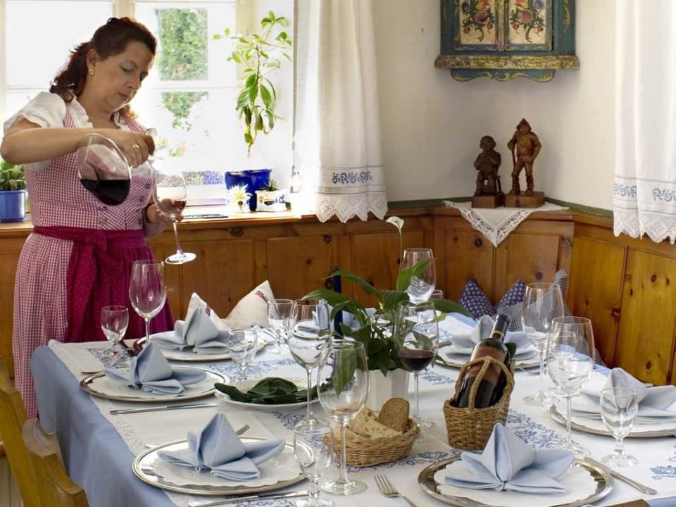 Gaststube im Gasthof Kreuz in Rieden bei Reutte Gasthof Kreuz